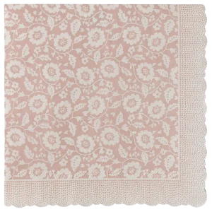 Servietter - Blomster, Pudder