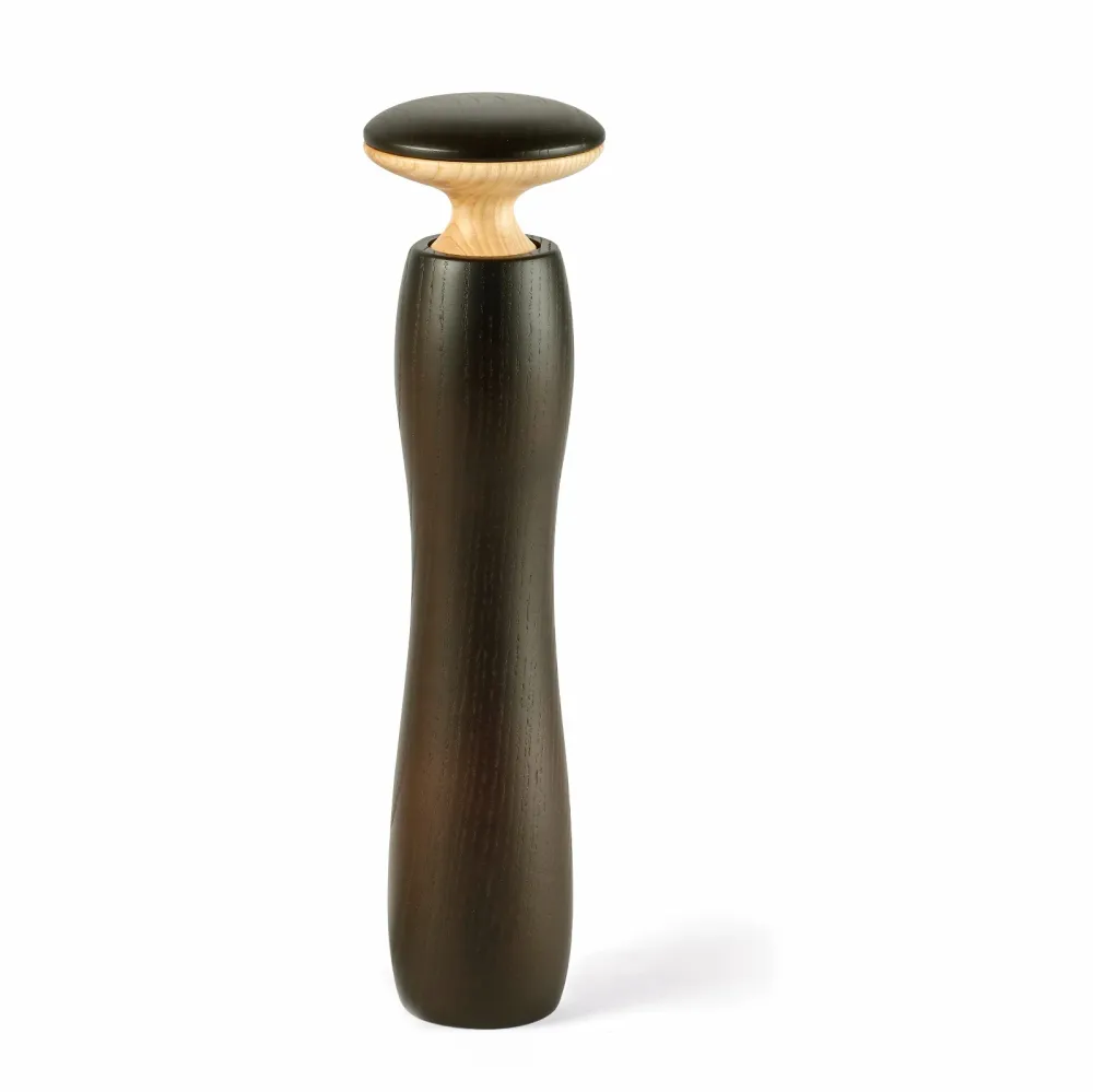Legnoart HERCULES Salt/Peber keramisk kværn - Medium - mørk ask