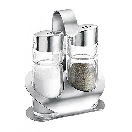 Salt & Pebersæt glas/stål - Westmark