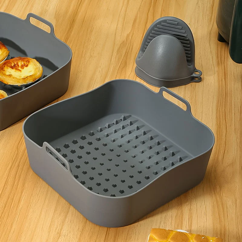 Airfryer silikoneform, firkantet 22X22cm