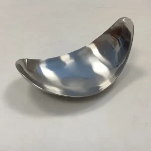 Georg Jensen Bloom Bladformet Skål i rustfrit stål