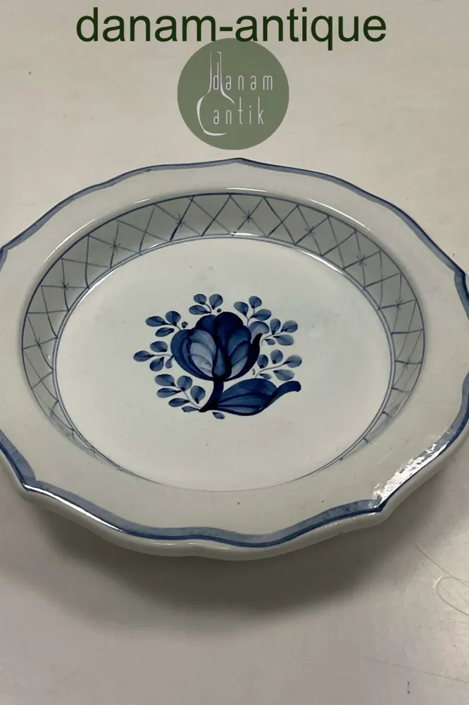 Royal Copenhagen / Aluminia Blå Tranquebar Skål No. 2660