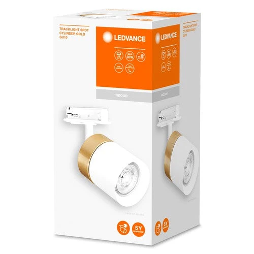 LEDVANCE TRACKLIGHT skinnesystemarmatur, guld/hvid