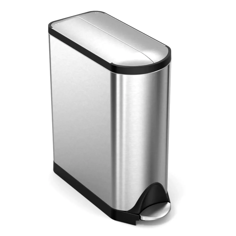 Dobbelt Butterfly pedalspand - Affaldssortering