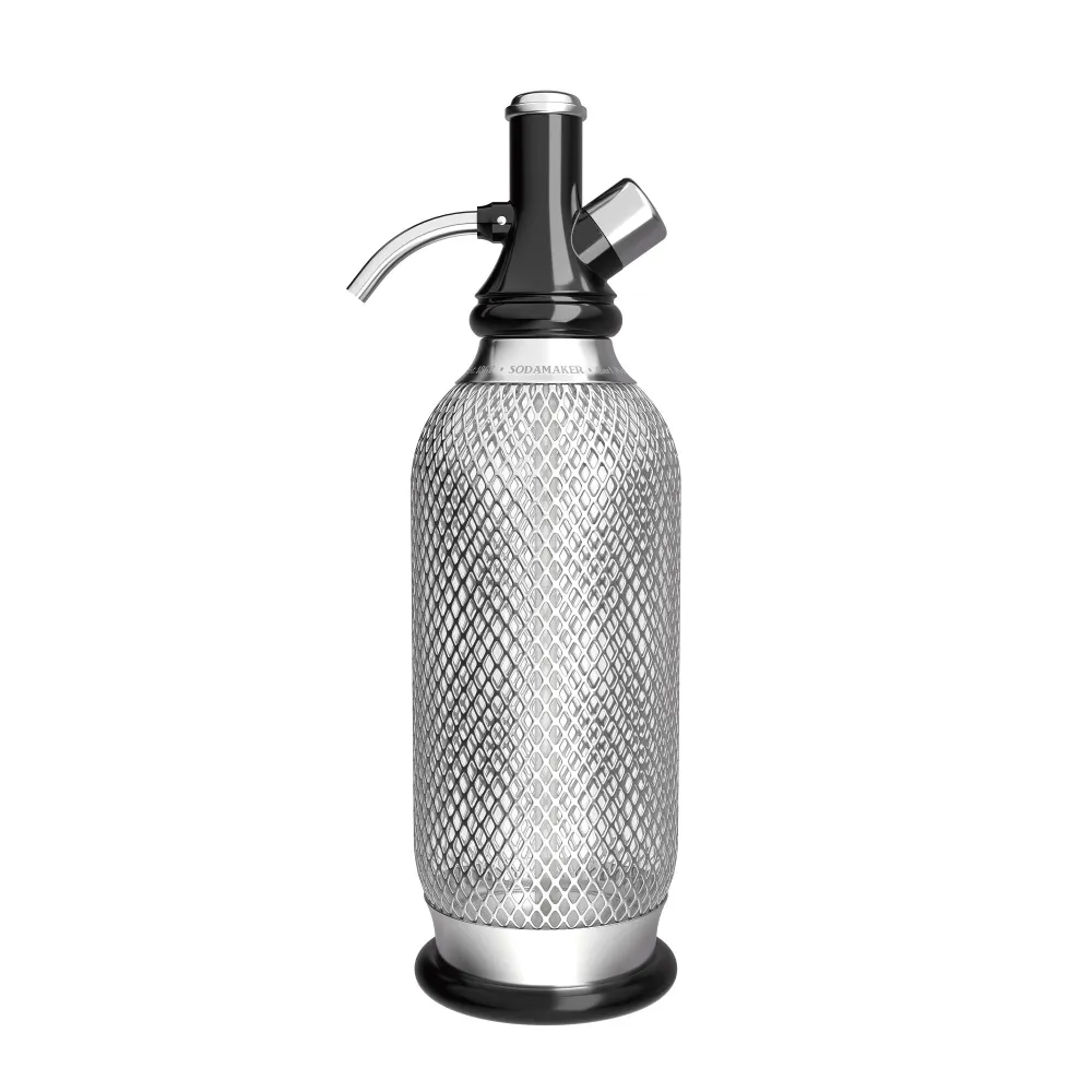 ISI | Sodamaker Timeless - danskvandsmaskine - 1 liter - rustfrit stål