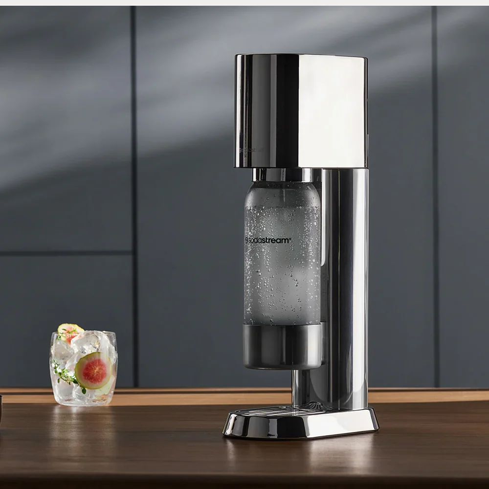 Kommerciel Kvalitet Sodastream Enso kulsyremaskine i chromed