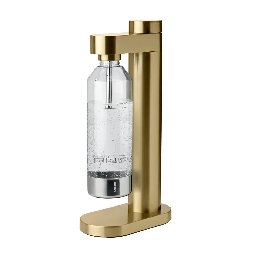 Stelton - Sodavandsmaskine BRUS Brushed warm alloy - 1200 Watts