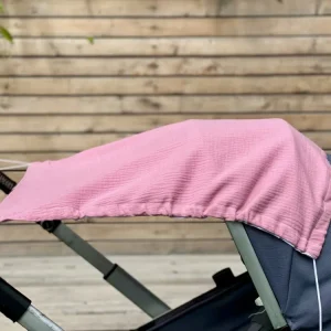Skygge sejl muslin pink