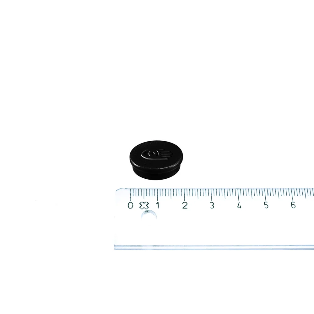 Legamaster Kontormagnet, Sort Ø20 mm.
