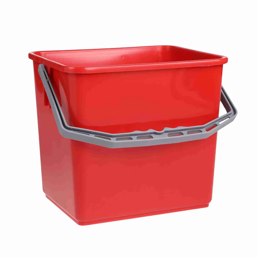 Spand rød 6 ltr, 1 stk.