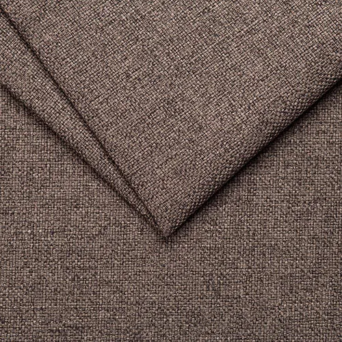 Specialbestilling til Charlotte - Farlov fodskammel kun topbetræk i stof Heavy Duty Brown Special order