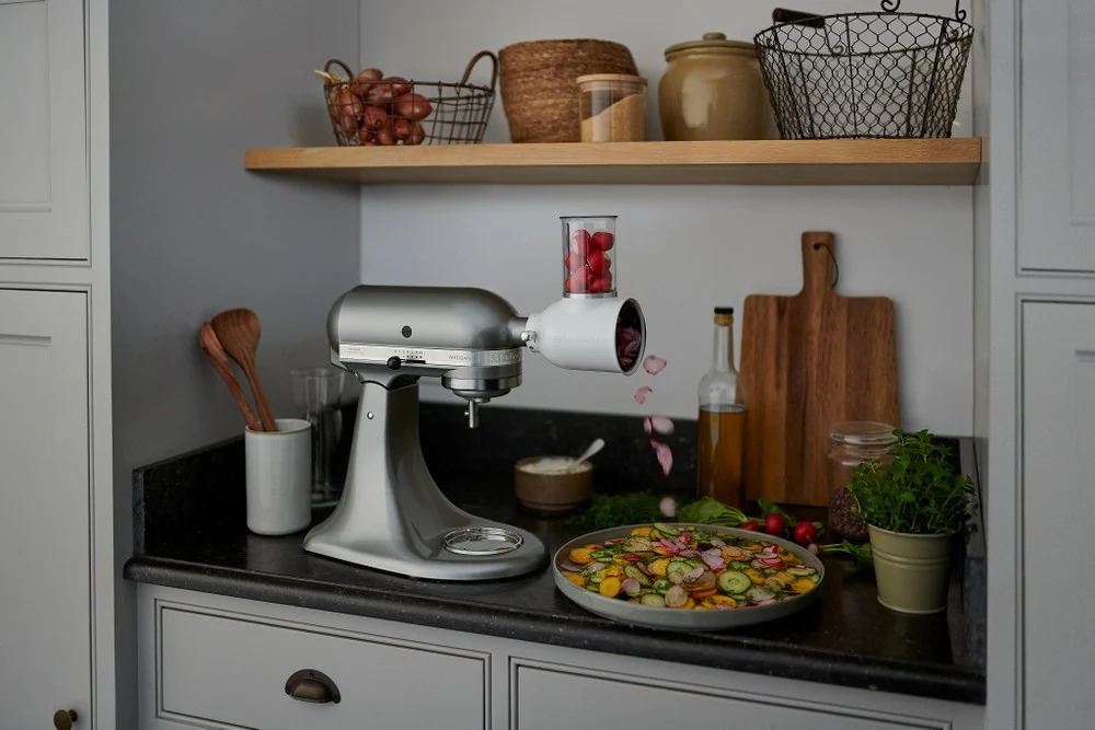 KitchenAid Master-crafted 5KSM125ECU Køkkenmaskine 4.8liter Sølvgrå