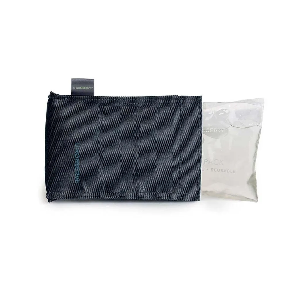 Ispose med cover af genanvendt plast, fra U-Konserve, Grå