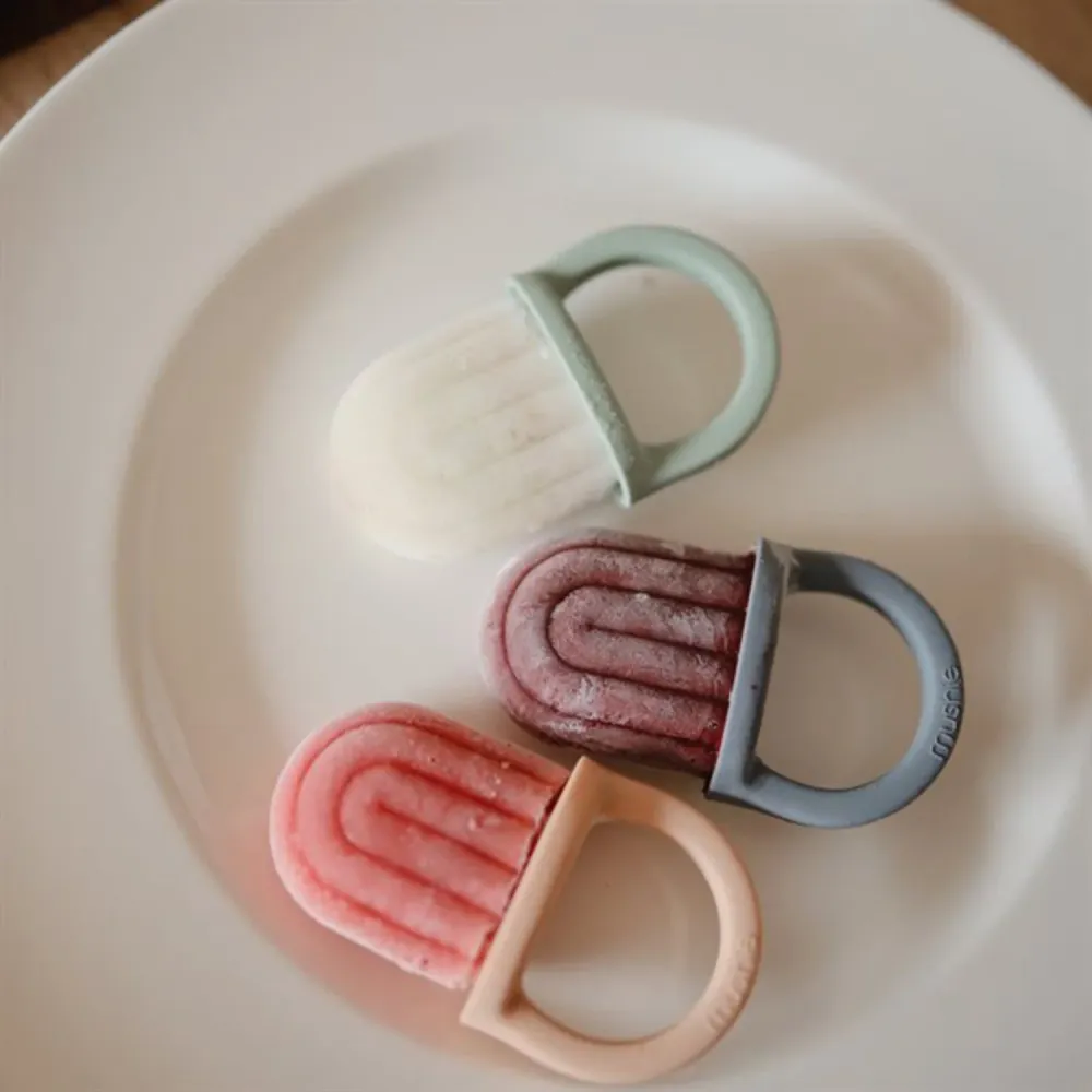 Mushie Cambridge Navy Toddler Ice Pop Tray