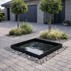 Spejlbassin Square - Black