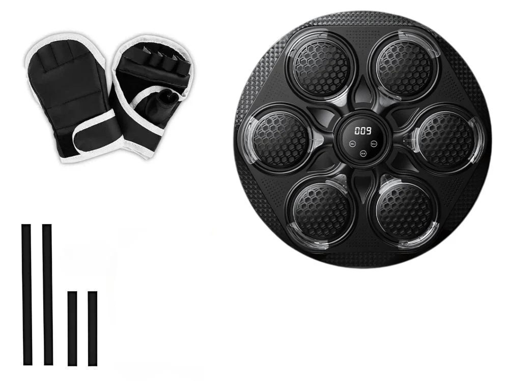 Bokse maskine med LED, bluetooth musik – 15 Hastigheder