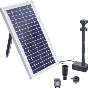 PondoSolar 600 solcelle springvand med LED lys