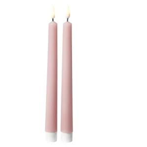 Dacore - Stagelys 24 Cm. 2 Stk. - Rosa