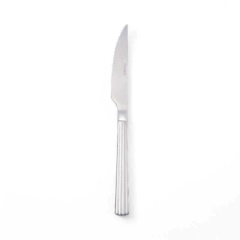 Aida Groovy steakkniv alloy 22,4 cm