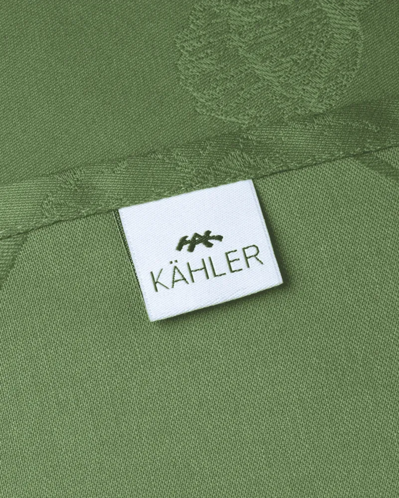 Kähler - Hammershøi - Poppy - Stofserviet - Grøn - 45x45 - 4 stk.