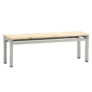 Blika Bænk med fyrretræ - model B - 1200 mm