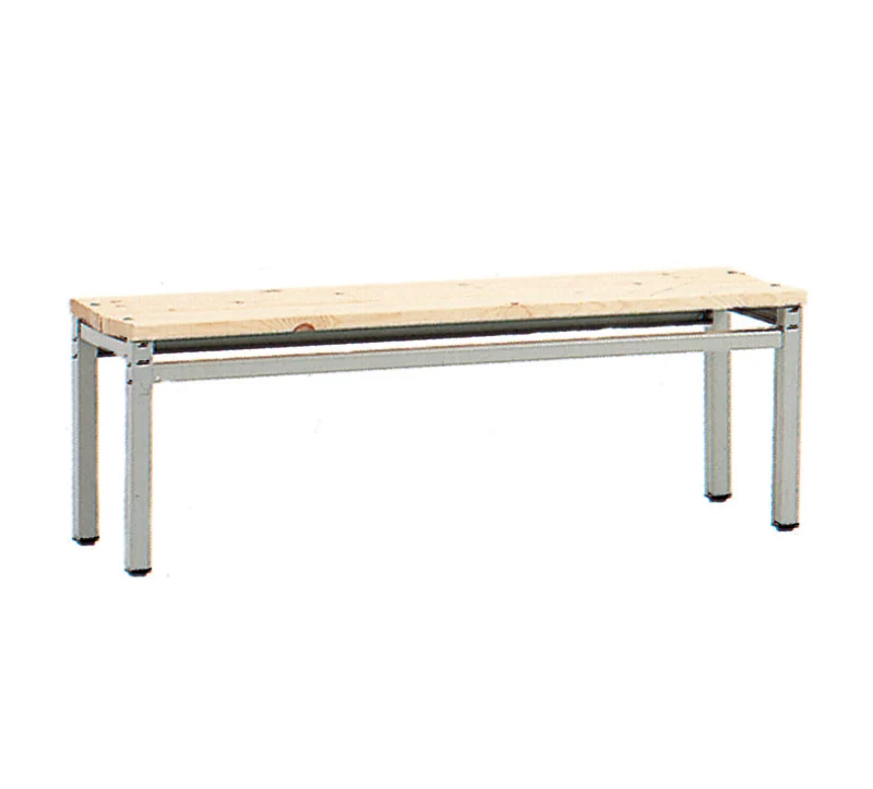 Blika Bænk med fyrretræ - model B - 1200 mm