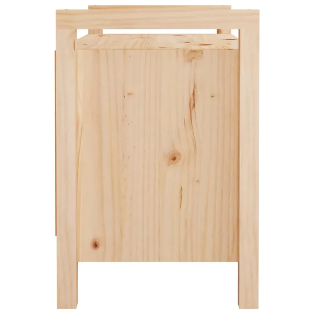 Entrébænk Massivt Fyrretræ 110