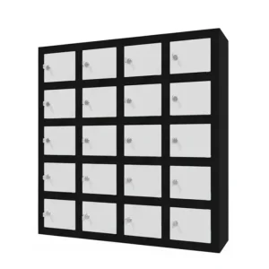 Fabric Cube Opbevaringsskabe - 20 bokse