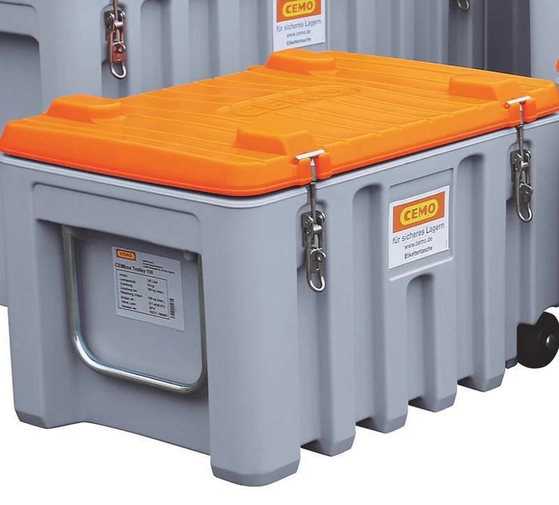 Værktøjsboks - 150 Liters med 100 mm hjul - Cemo