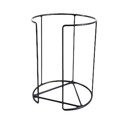 Tallerken Kassette Ø25xH30cm Metal Coated Grå,stk