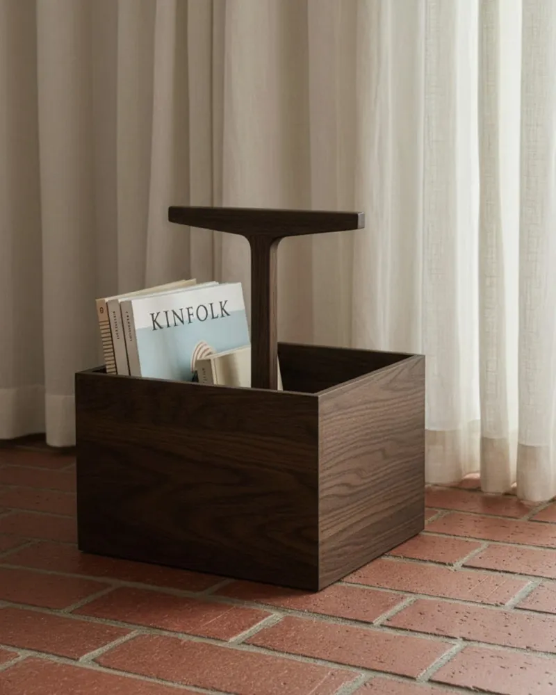 Toolbox, High - Dark stained