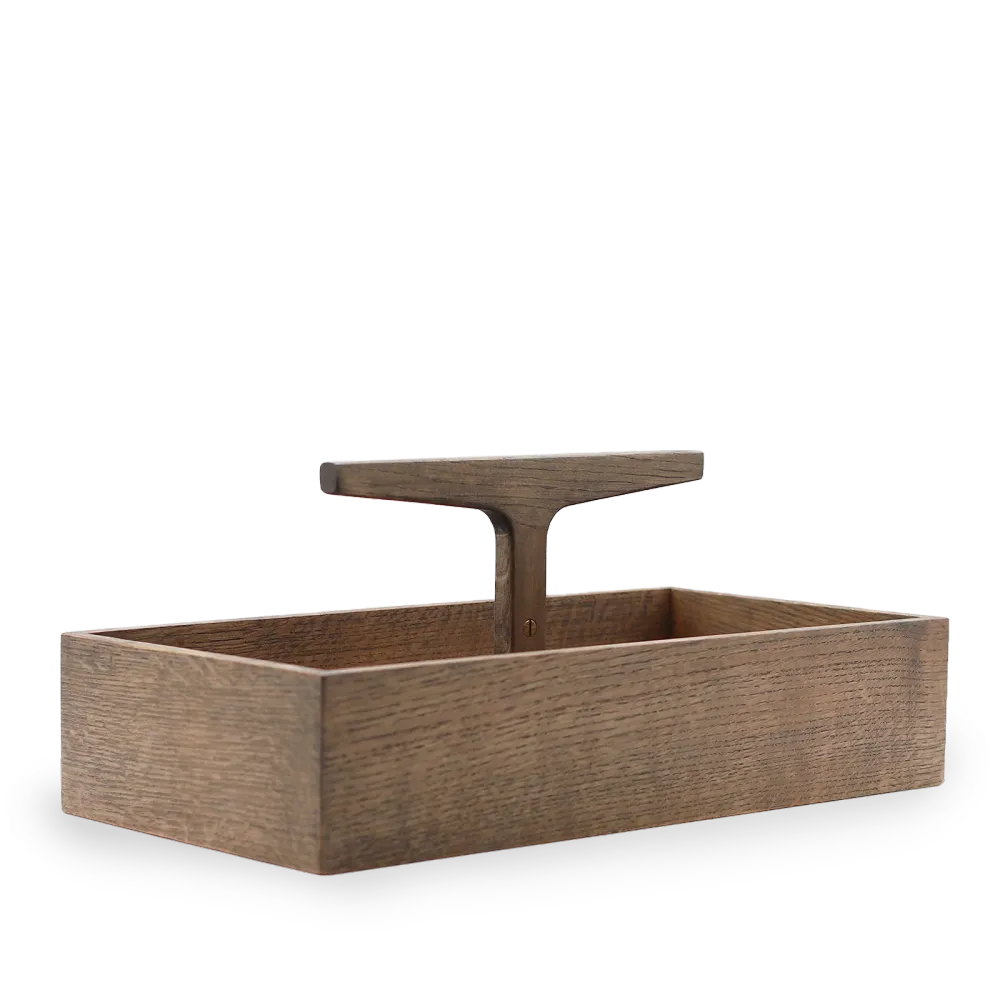 Toolbox, Low - Dark stained