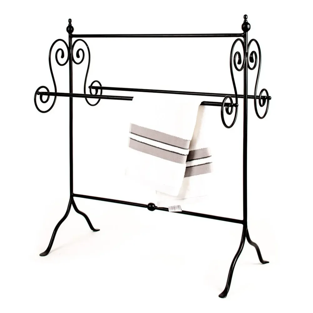 Shoe Rack Gulvstående håndklædeholder smedet