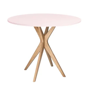 JUBI Rundt spisebord diam. 80cm Powder Rose