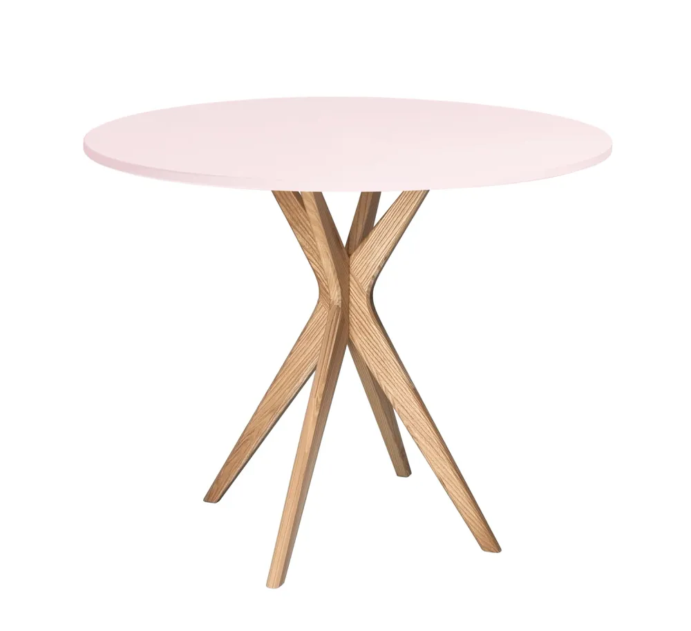 JUBI Rundt spisebord diam. 80cm Powder Rose
