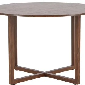 Hellerup Spisebord, Ø120 cm | Valnød finish