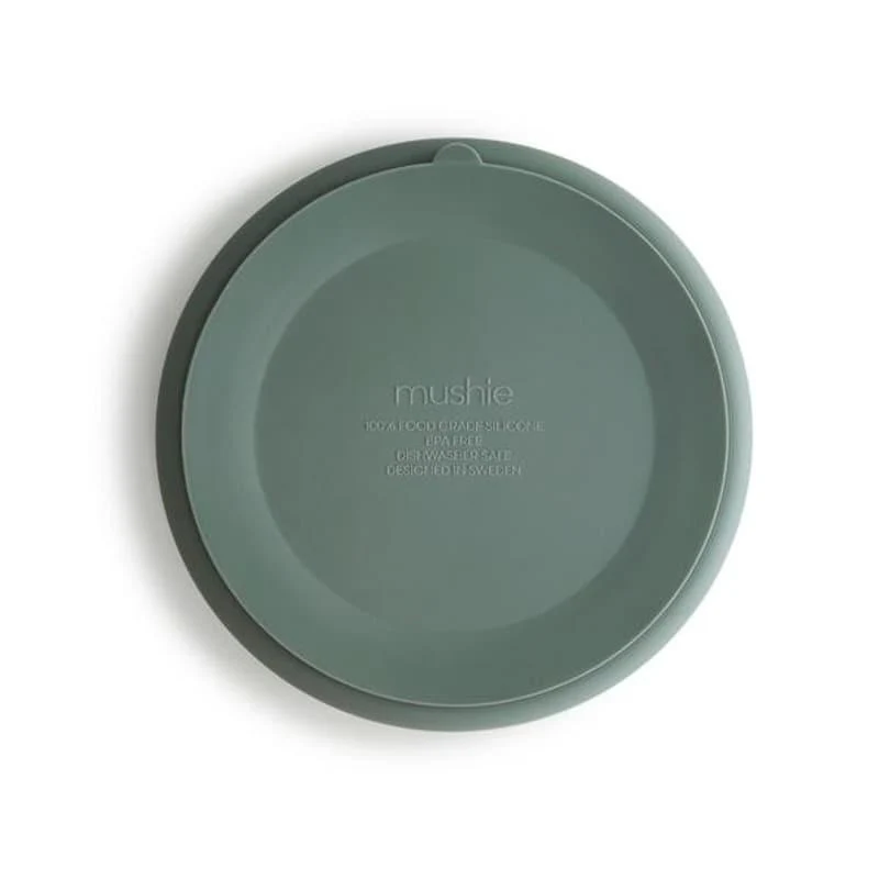 Mushie Silikoneplade Cambridge Blue