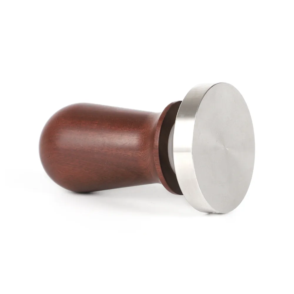 Sopresta 54mm Kalibreret Tamper med Valnød håndtag (Passer til Sage Barista serien)