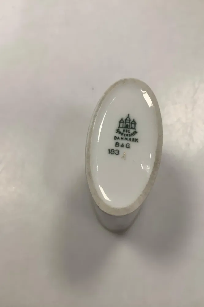 Bing og Grøndahl Hartmann Lille Vase/Tandstikholder No 183