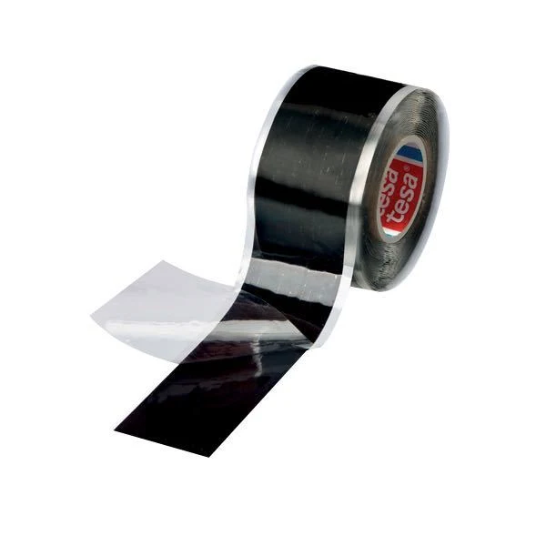 Tesa, Selvvulkaniserende Silikonetape 4600, Sort 25mm, 3m