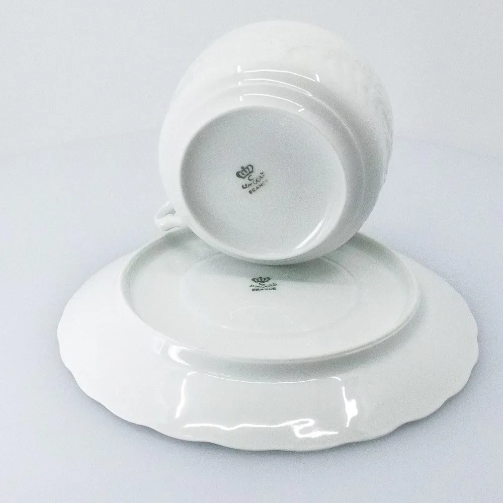 12-delt testel i Limoges porcelæn Frankrig -2001-