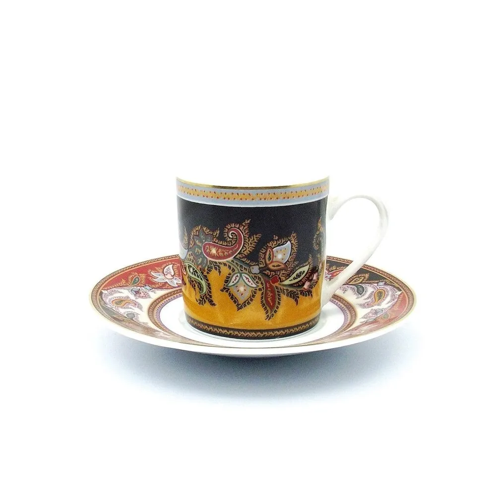 ETRO sæt med 2 Limoges porcelæn kaffekopper -0315