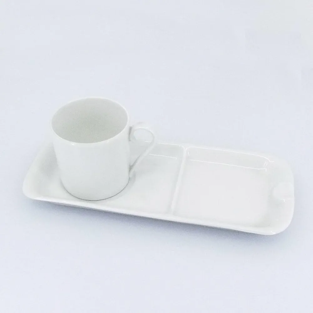 Limoges Frankrig kaffekop med askebæger Limoges porcelæn -0142