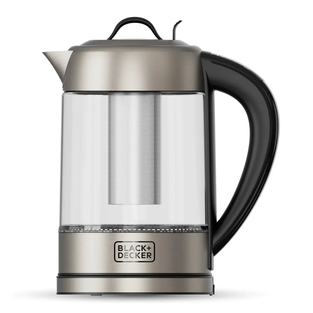 Black+Decker Kettle Glass Tea Filter 1,7 L