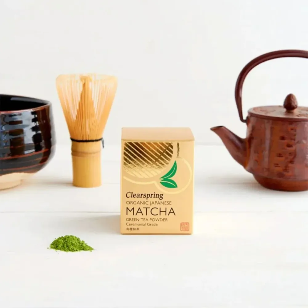 Clearspring | Pesticidfri Japanese Matcha green tea powder