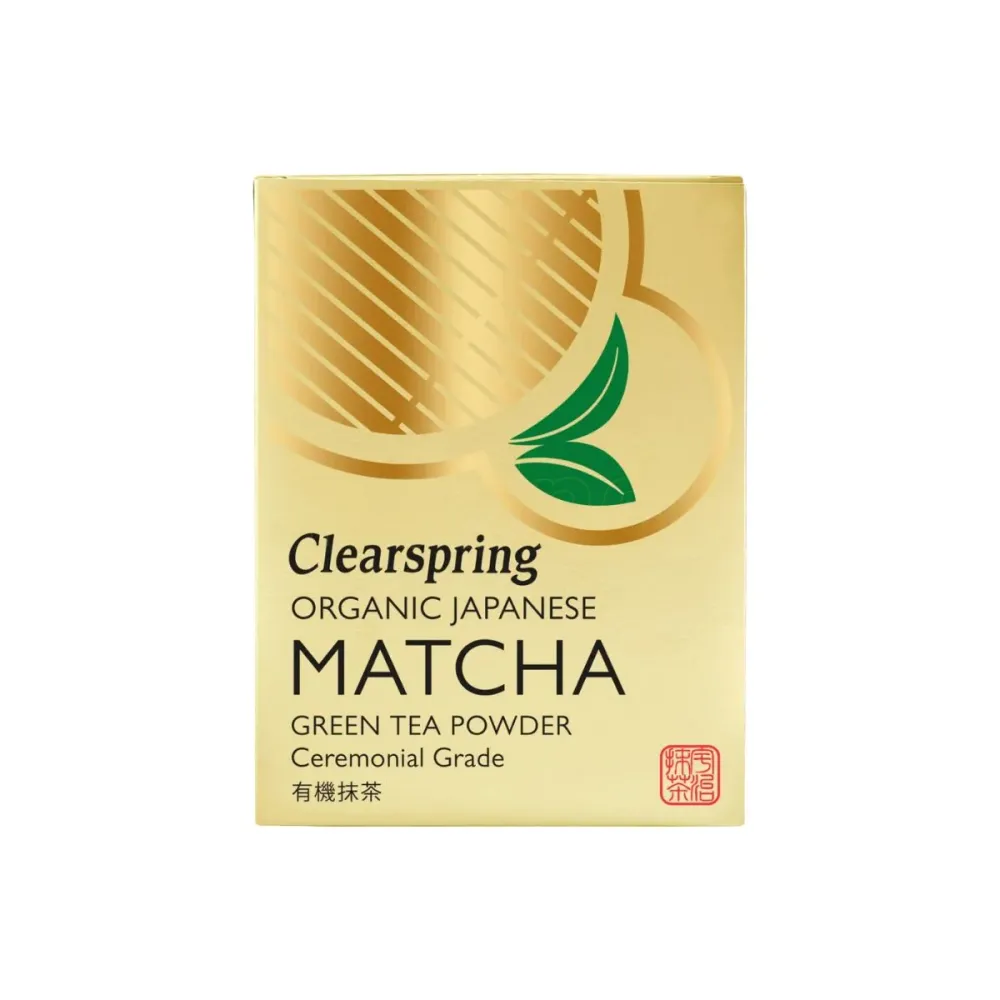 Clearspring | Pesticidfri Japanese Matcha green tea powder