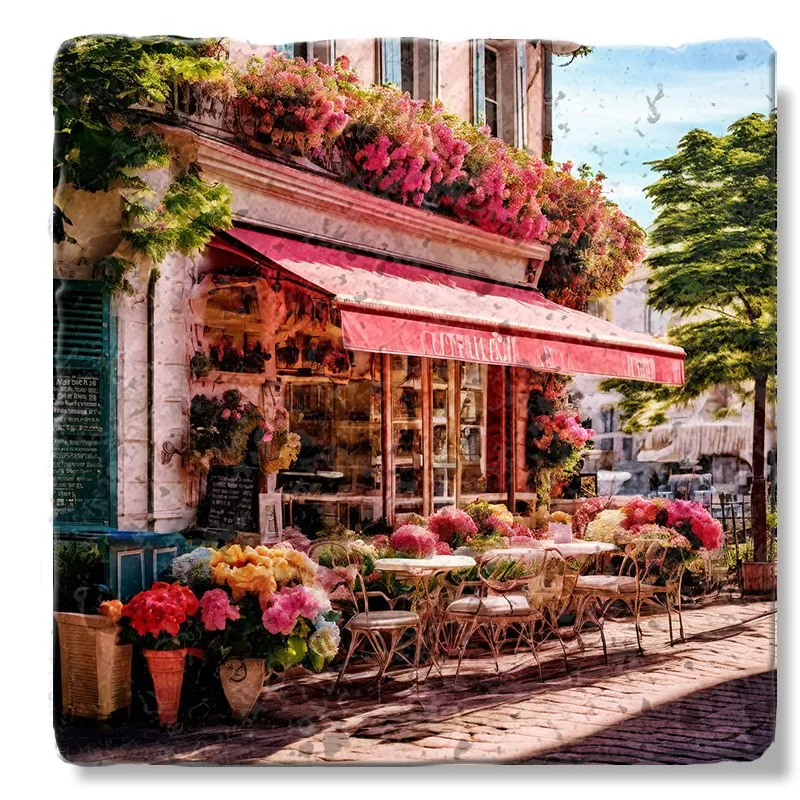 fransk cafe coaster