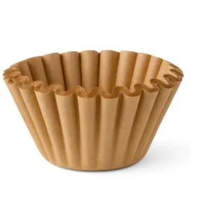 Kaffefilter Ø250/Ø90×H80 mm, ubleget Svanemærket – 1000 stk pr. krt