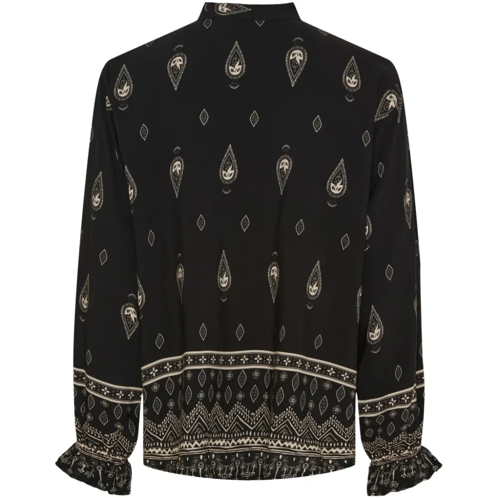 Marta Du Chateau dame skjorte MdcAya 5891 - Black1943tps