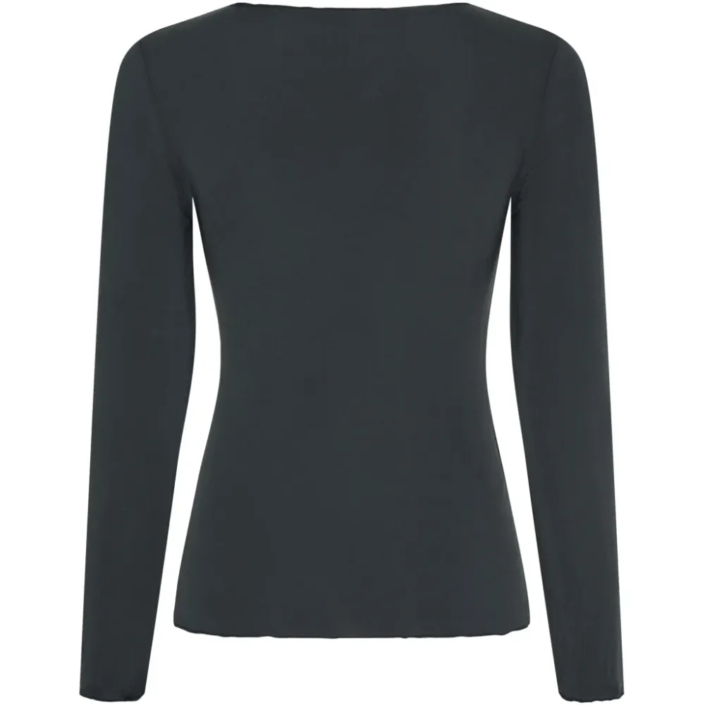 Marta Du Chateau dame t-shirt MdcLeonora 5894 - Charcoal Grey